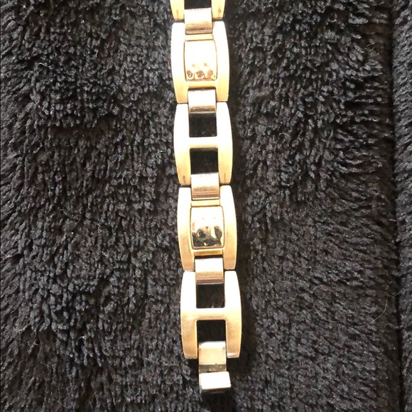 Other - Men’s sterling silver & 18K gold bracelet